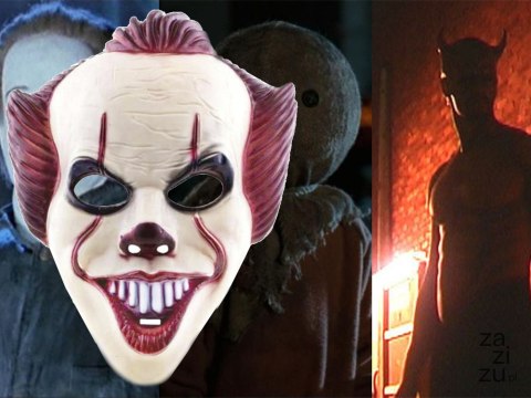 Maska klaun na halloween pennywise clown it to Maska klaun na halloween pennywise clown it to