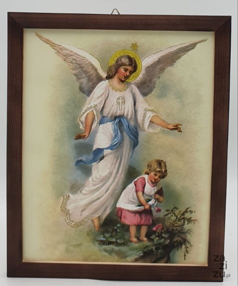 Obraz 20x25cm ANIOŁ STRÓŻ Obraz 20x25cm ANIOŁ STRÓŻ