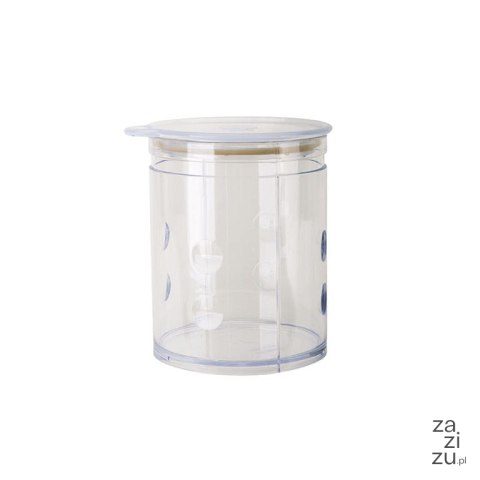 Pojemnik na art. sypkie 0,75l biały Pojemnik na art. sypkie 0,75l biały
