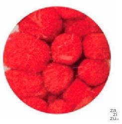 Pompony czerwone 80szt. | POM-080 Pompony czerwone 80szt. | POM-080