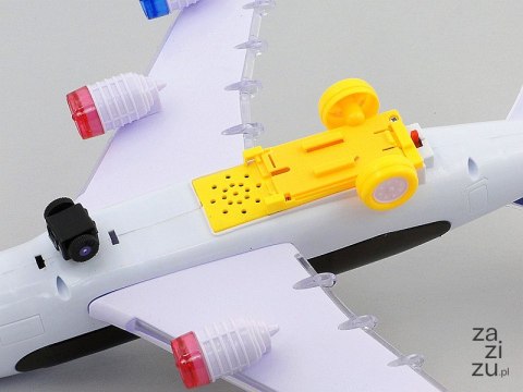 Samolot na baterie światło 3D muzyka Samolot na baterie światło 3D muzyka
