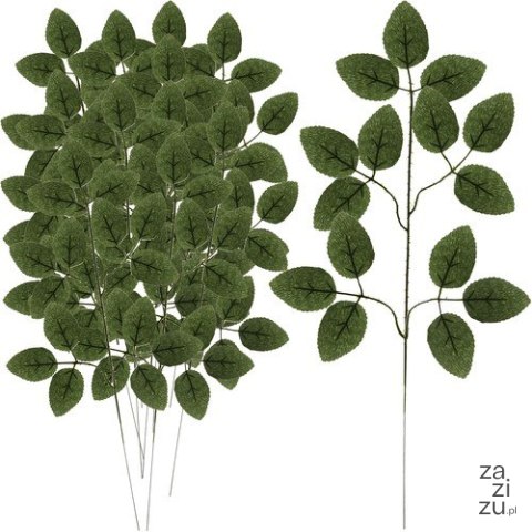 Sztuczne liście 47cm zestaw 12szt. | 22557 Sztuczne liście 47cm zestaw 12szt. | 22557
