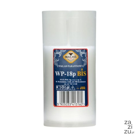 Wkład do zniczy Max-pol | WP-18 Wkład do zniczy Max-pol | WP-18