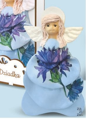 Aniołek modlący w pudełku dla Dziadka | 7034-D Aniołek modlący w pudełku dla Dziadka | 7034-D