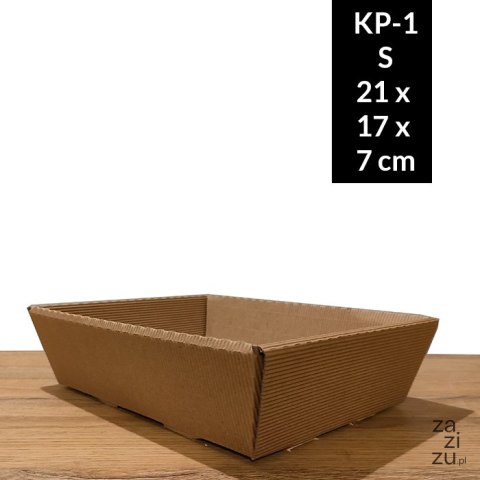 Kosz prezentowy 21x17x7cm 10szt. | KP-1 Kosz prezentowy 21x17x7cm 10szt. | KP-1