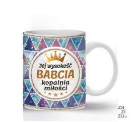 Kubek 300ml Jej Wysokość Babcia kopalnia miłości | 3309-BD2B