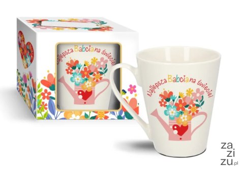 Kubek skos 300ml Najlepsza Babcia na świecie Kubek skos 300ml Najlepsza Babcia na świecie