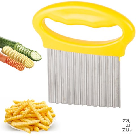 Nóż karbowany falowany do frytek krajacz warzyw | 07149 Nóż karbowany falowany do frytek krajacz warzyw | 07149