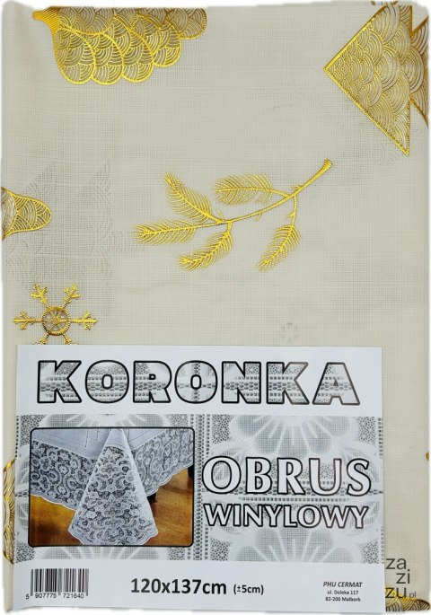 Obrus koronka Boże Narodzenie 120x137 Obrus koronka Boże Narodzenie 120x137