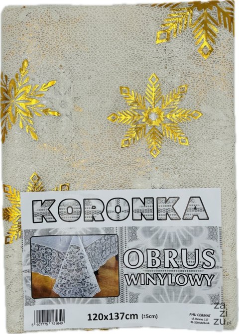 Obrus koronka Boże Narodzenie 120x137 Obrus koronka Boże Narodzenie 120x137
