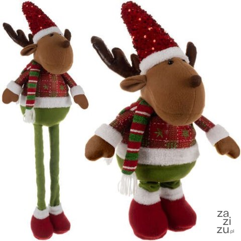 Renifer świąteczny- teleskopowy 95cm Ruhhy 22329 Renifer świąteczny- teleskopowy 95cm Ruhhy 22329