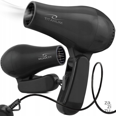 Suszarka do włosów Titanum 750W TBH003K Suszarka do włosów Titanum 750W TBH003K