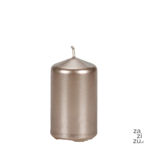 Świece walec różowe złoto 4szt. 11-7cm | L36 SET50/4 Świece walec różowe złoto 4szt. 11-7cm | L36 SET50/4