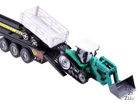 Tir laweta + traktor z przyczepą zestaw RC0208 Tir laweta + traktor z przyczepą zestaw RC0208