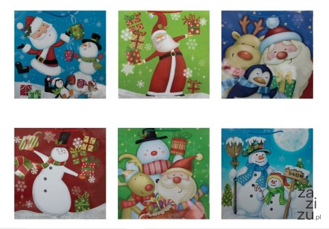 Torebka świąteczna 45x45x21cm 6szt. | PL-11 nr 53 Torebka świąteczna 45x45x21cm 6szt. | PL-11 nr 53