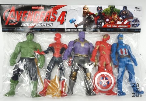 Zestaw figurki bohaterów Avengers 11,5cm Zestaw figurki bohaterów Avengers 11,5cm