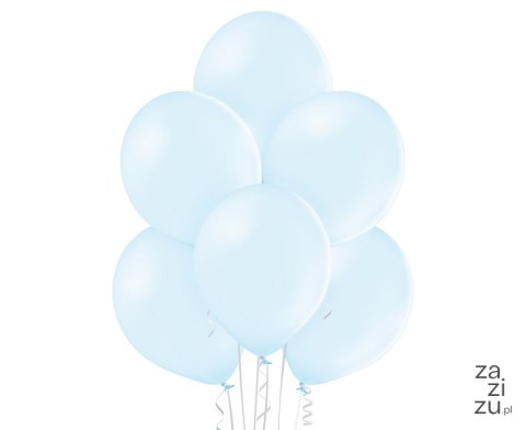 Balony pastelowe błękitne 30cm 50szt. | GP04-449/02 Balony pastelowe błękitne 30cm 50szt. | GP04-449/02