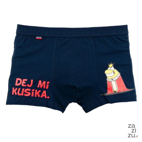 Bokserki Walentynkowe Daj mi kusika rozm: M-2XL MBX600-286 Bokserki Walentynkowe Daj mi kusika rozm: M-2XL MBX600-286