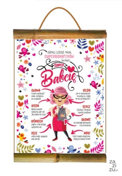 Dyplom Ja mam super Babcię | D249 Dyplom Ja mam super Babcię | D249