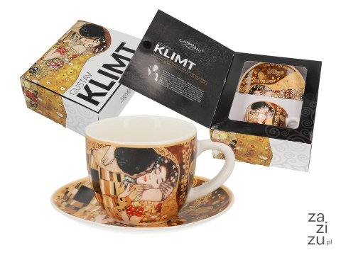 Filiżanka 250ml ze spodkiem - G. Klimt, Pocałunek (CARMANI) 532-8201 Filiżanka 250ml ze spodkiem - G. Klimt, Pocałunek (CARMANI) 532-8201
