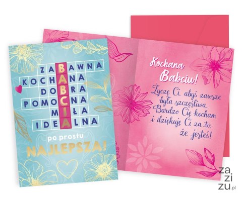 Karnet DBD Babcia | PR-464 Karnet DBD Babcia | PR-464