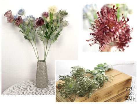 Kwiat ala CZOSNEK 5 kwiatów 6 cm łodyga 75cm 5szt. | LTI-160 Kwiat ala CZOSNEK 5 kwiatów 6 cm łodyga 75cm 5szt. | LTI-160
