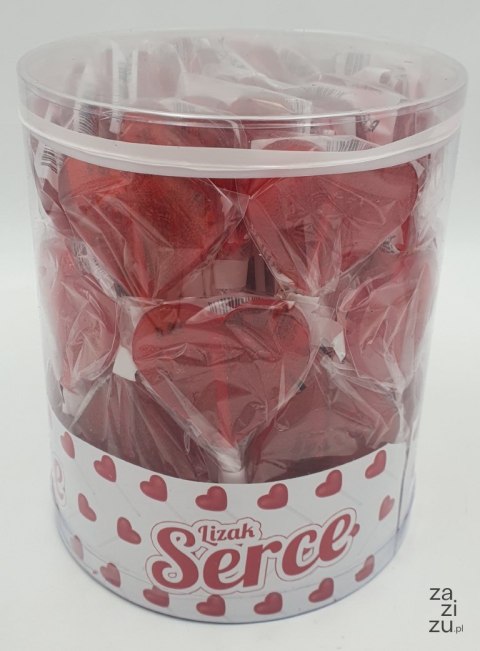 Lizak serce love 80 szt. x 18 g Lizak serce love 80 szt. x 18 g