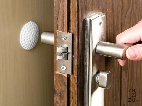 Odbojnik odbój klamki drzwi samoprzylepny do ścian 10szt. | 01895 Odbojnik odbój klamki drzwi samoprzylepny do ścian 10szt. | 01895