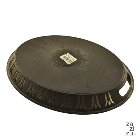 Owalna taca dekoracyjna plastikowa 42,5x32,5cm Owalna taca dekoracyjna plastikowa 42,5x32,5cm