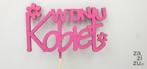Pik drewniany W dniu Kobiet 3szt. Pik drewniany W dniu Kobiet 3szt.