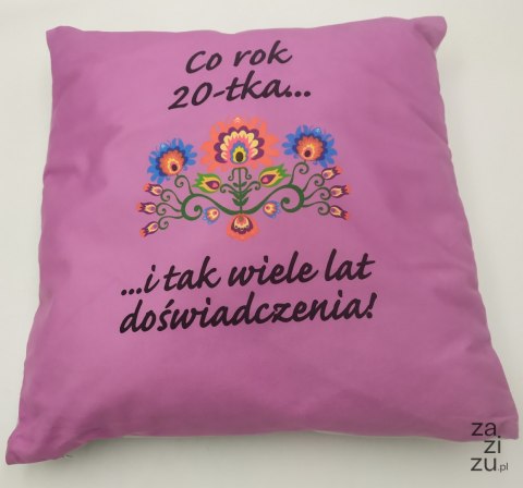 Poduszka 20-tka ŁOWICKA | 8255 Poduszka 20-tka ŁOWICKA | 8255