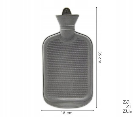 Termofor gumowy wielokolorowy 2 l SERDUSZKA 6058 Termofor gumowy wielokolorowy 2 l SERDUSZKA 6058