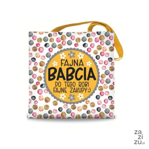 Torba na zakupy Dziękuję Babciu że jesteś! | 3333-B4 Torba na zakupy Dziękuję Babciu że jesteś! | 3333-B4