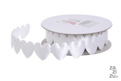 Wstążka samoprzylepna 2,5cm x 3m serduszka | RBS-3MHT Wstążka samoprzylepna 2,5cm x 3m serduszka | RBS-3MHT