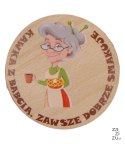 Zestaw upominkowy w pudełku dla Babci 28 x 20 cm.