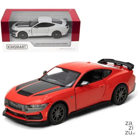 Auto metalowe KINSMART 2024 FORD MUSTANG DARK HORSE 1:38 Auto metalowe KINSMART 2024 FORD MUSTANG DARK HORSE 1:38