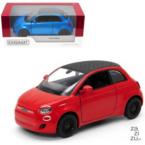 Auto metalowe KINSMART FIAT 500E 1:28 Auto metalowe KINSMART FIAT 500E 1:28