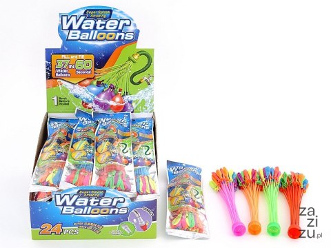 Balony na wodę 8cm, wiązka 37szt. Balony na wodę 8cm, wiązka 37szt.