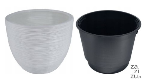 Doniczka FURU biały 35cm Doniczka FURU biały 35cm