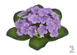 Fiolek afrykański -sztuczna 18cm. Jasny fiolet 86CAN3021209_03