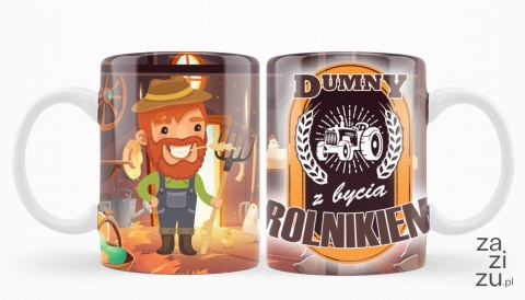 Kubek Dumny z bycia rolnikiem K180 Kubek Dumny z bycia rolnikiem K180
