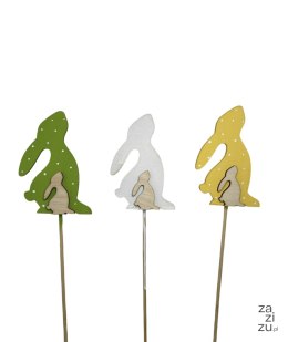 Pik drewniany 3 szt. ZAJĄCZKI