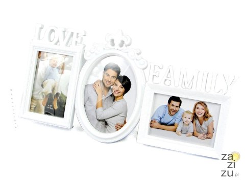 Ramka FAMILY na 3 zdjęcia 46,5 x 25 x 2cm Ramka FAMILY na 3 zdjęcia 46,5 x 25 x 2cm