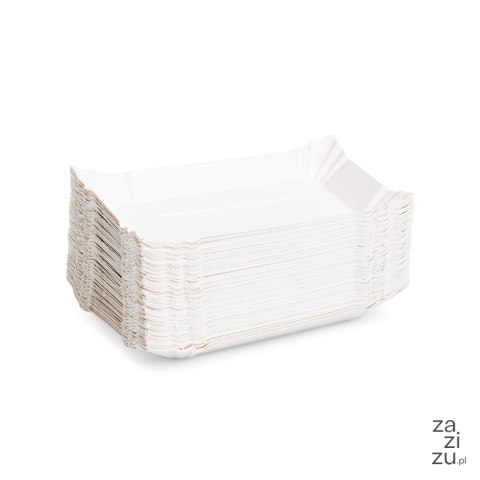 Tacka papierowa 14 x 20cm 100szt. 06-01-14205A Tacka papierowa 14 x 20cm 100szt. 06-01-14205A