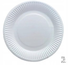 Talerz papierowy 100szt. FI-30 / 29 BIAŁY 6617