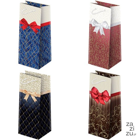 Torebki ozdobne 10szt. AL-0 set 24 Kokardy Eleganckie 9 x 27 x 8 cm Torebki ozdobne 10szt. AL-0 set 24 Kokardy Eleganckie 9 x 27 x 8 cm