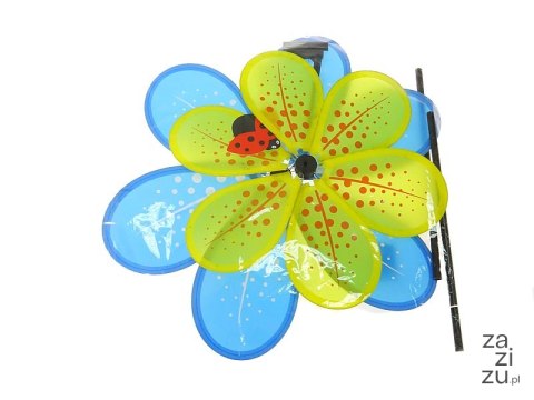Wiatraczek śred.37cm trzonek dł.48cm Wiatraczek śred.37cm trzonek dł.48cm