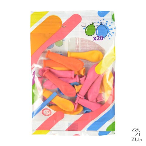 Balony wodne 20szt. BL118 Balony wodne 20szt. BL118