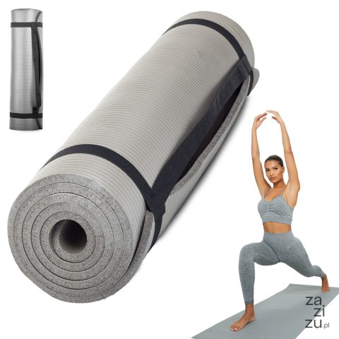 Mata do ćwiczeń fitness jogi joga areobic 180x60 14186_S Mata do ćwiczeń fitness jogi joga areobic 180x60 14186_S