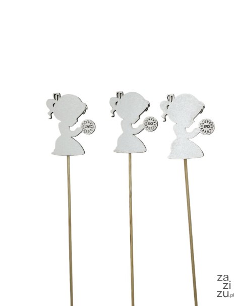 Pik 6szt. KOMUNIA ŚW DZIEWCZYNKA 5 x 7cm Pik 6szt. KOMUNIA ŚW DZIEWCZYNKA 5 x 7cm